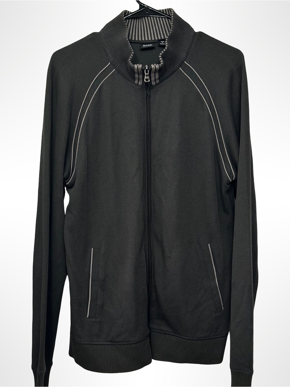 BOSS Black Full-Zip Track Jacket